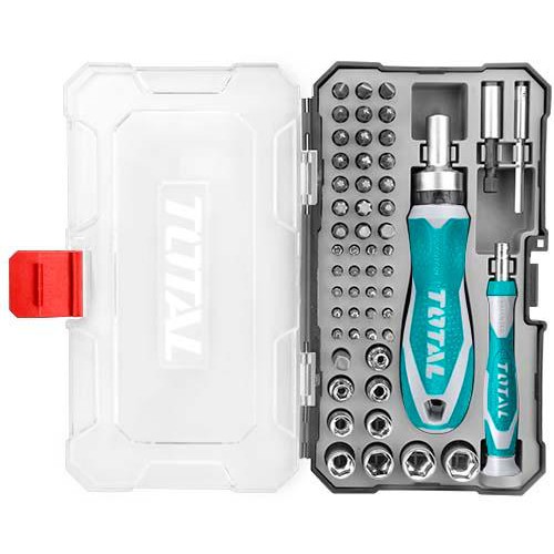 Total, Total TACSD30556 55pcs Screwdriver Set