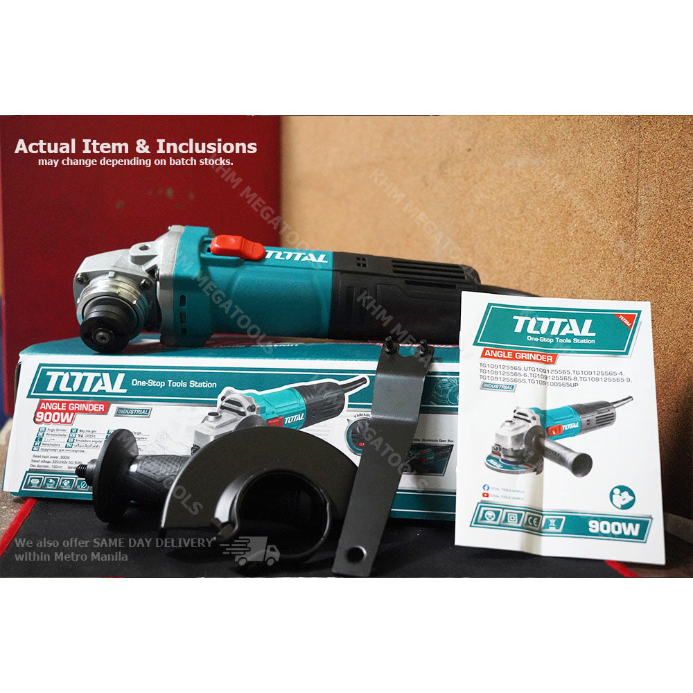 Total, Total TG109100565UP Meuleuse d'angle 4" (vitesse variable)