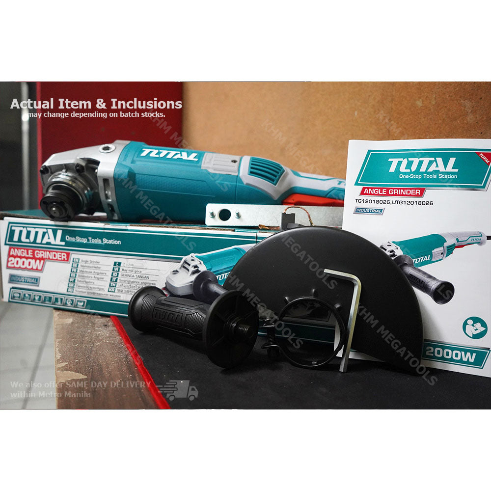 Total, Total TG12018026 Meuleuse d'angle 7" 2000W