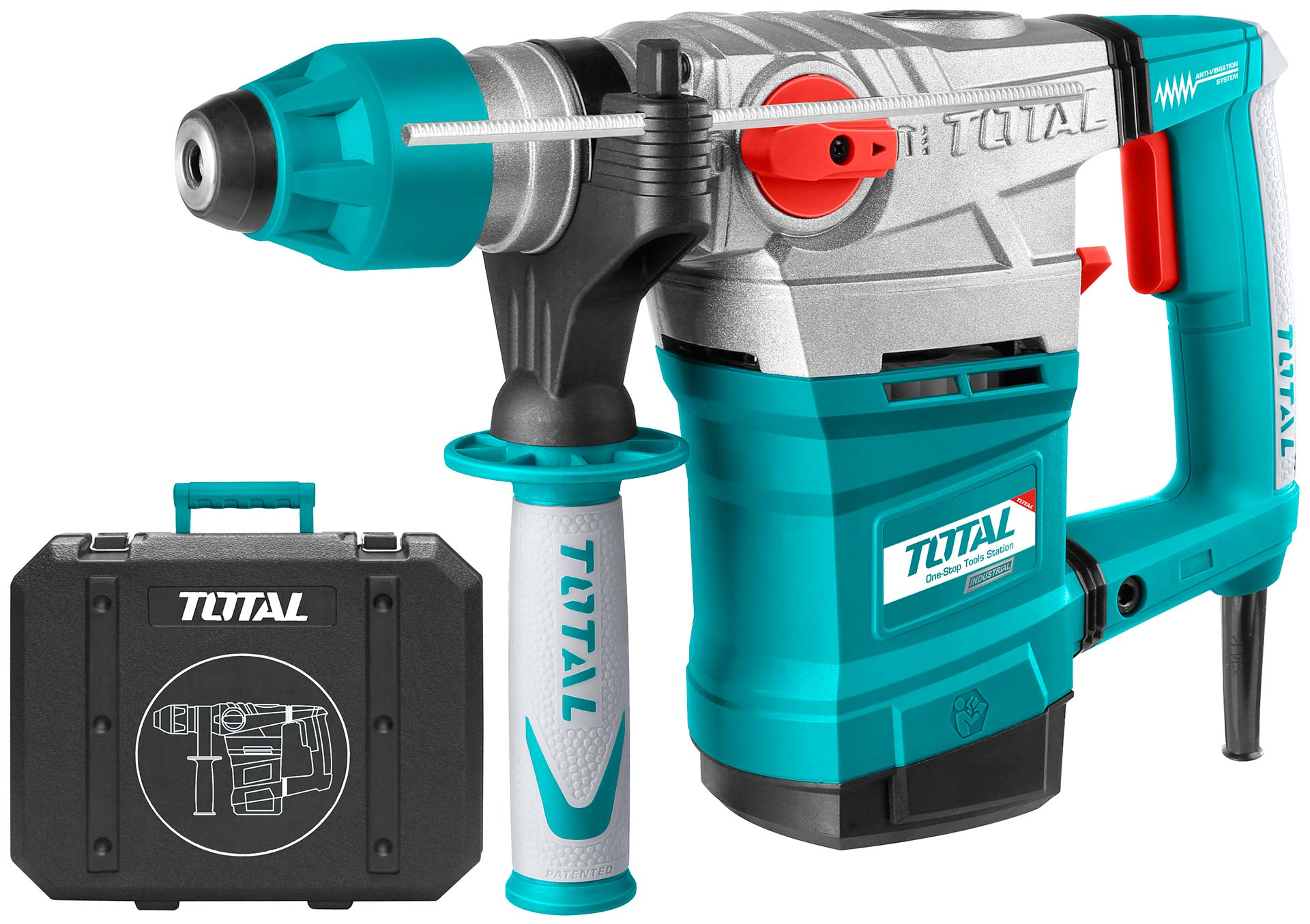 Total, Total TH118366 Marteau rotatif SDS-plus 1800W