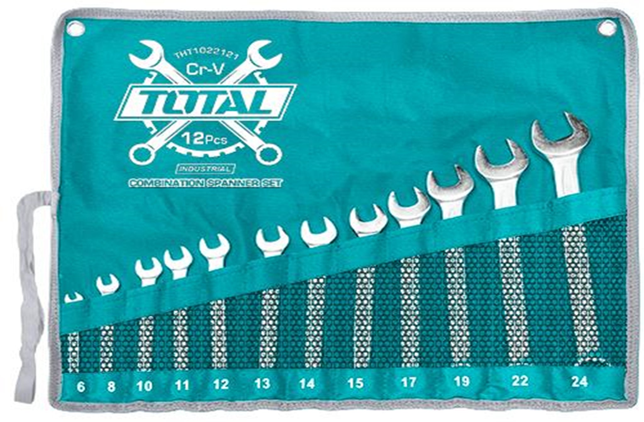 Total, Total THT1022121 Jeu de clés mixtes 6-24mm