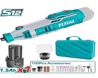 Total, Total TMGLI12011 Li-Ion Die Grinder 12V