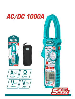 Total, Total TMT4100051 Pince de mesure DC/AC