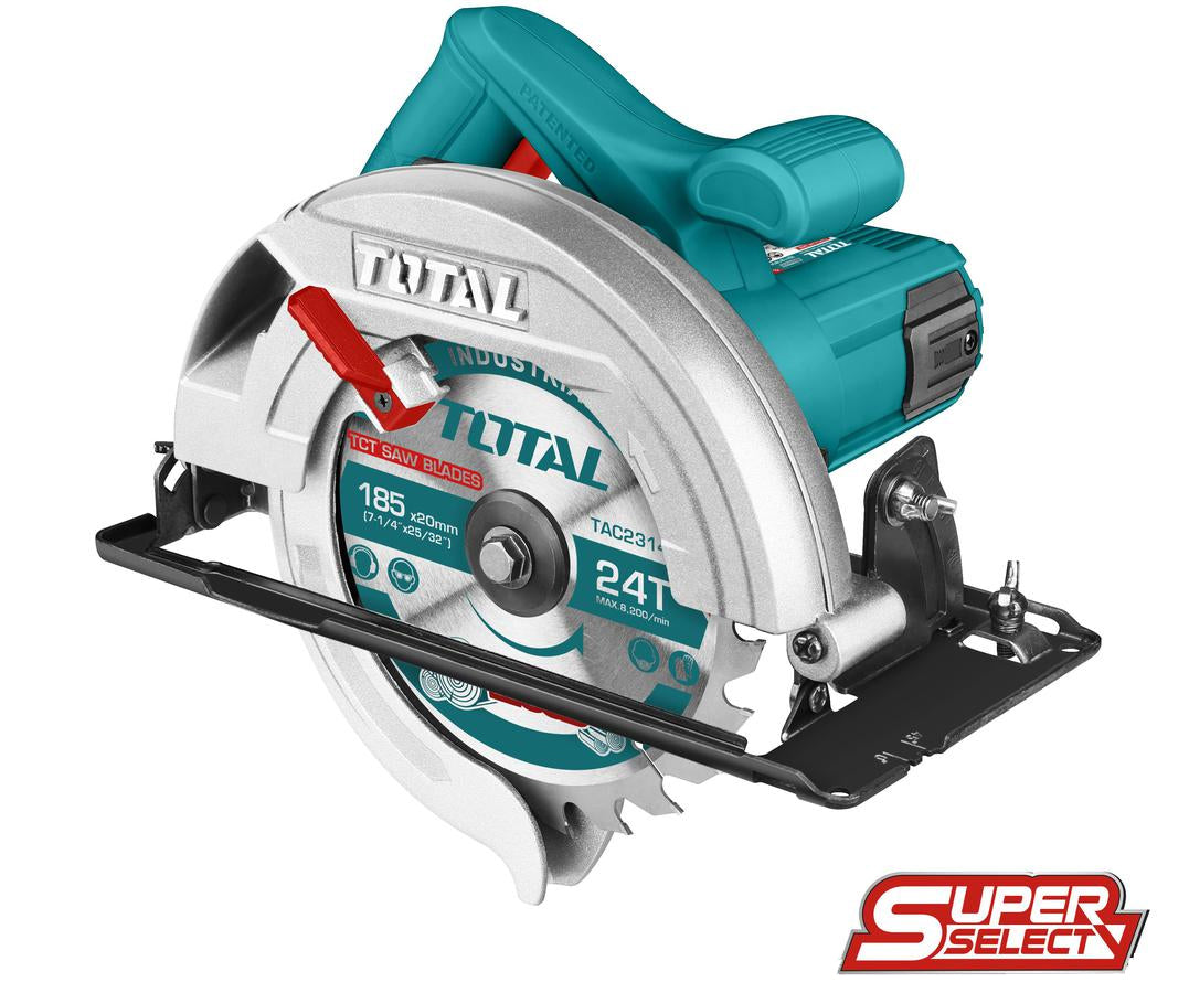 Total, Total TS11418526 Scie circulaire 1400W