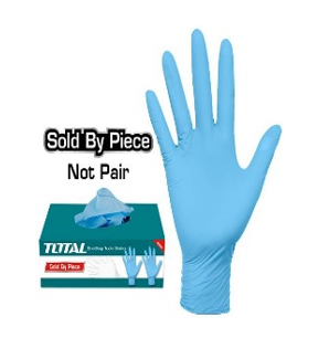 Total, Total TSP12104-L Gants jetables en nitrile