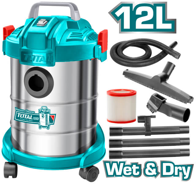 Total, Total TVC14122 (12L) Aspirateur eau et poussière