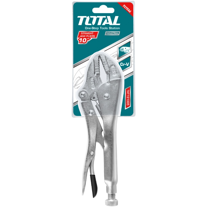 Total, Total Vise Grip Pince à mâchoire droite verrouillable