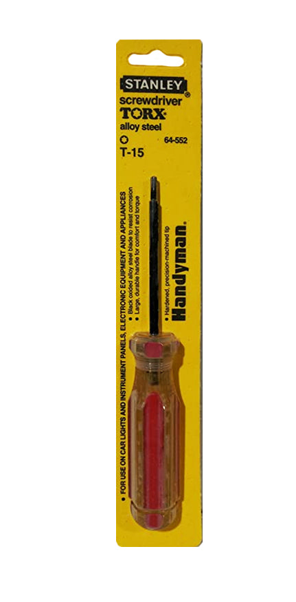 Stanley, Tournevis Stanley Torx manche PVC