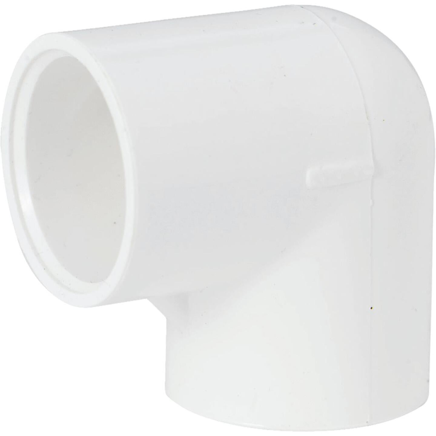 Charlotte Pipe, Tuyau Charlotte 1 In. Coude en PVC Schedule 40 standard de poids, Slip x Slip