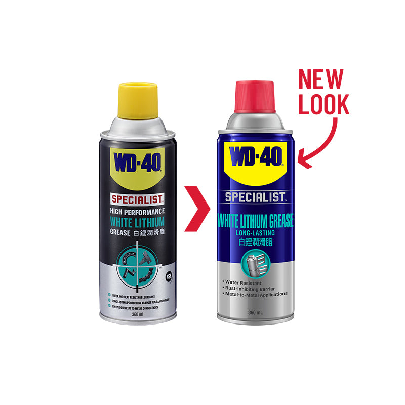 WD-40, WD-40 Graisse blanche au lithium haute performance 360ml (WDSPLWL360)