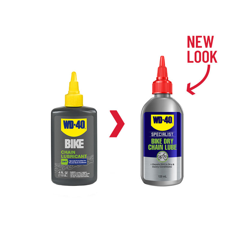 WD-40, WD-40 Lubrifiant sec pour chaîne de vélo (WDBIKEDRYLUBE4)