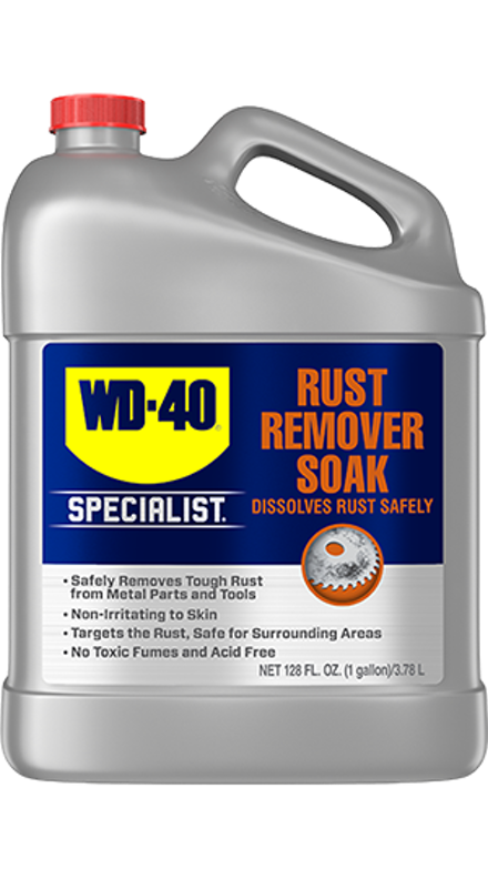 WD-40, WD-40 Rust Remover Soak 1 Gallon (WDSPLRS1GAL)