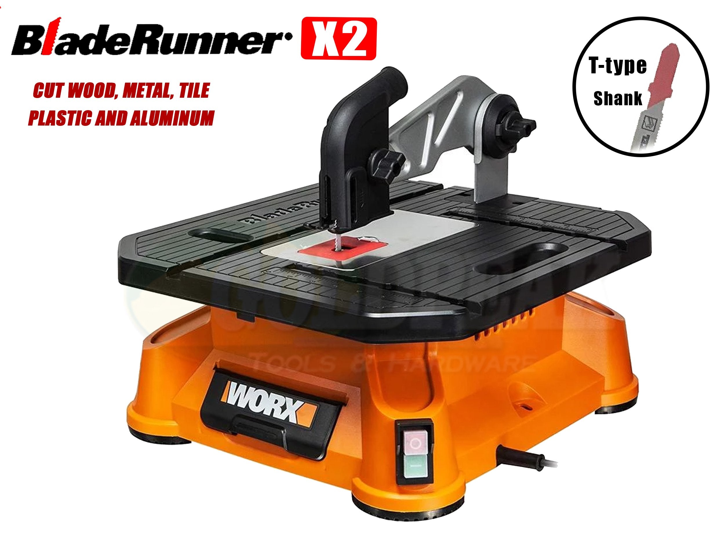 Worx, Worx WX572 Bladerunner Scie sauteuse d'établi / Scie de table