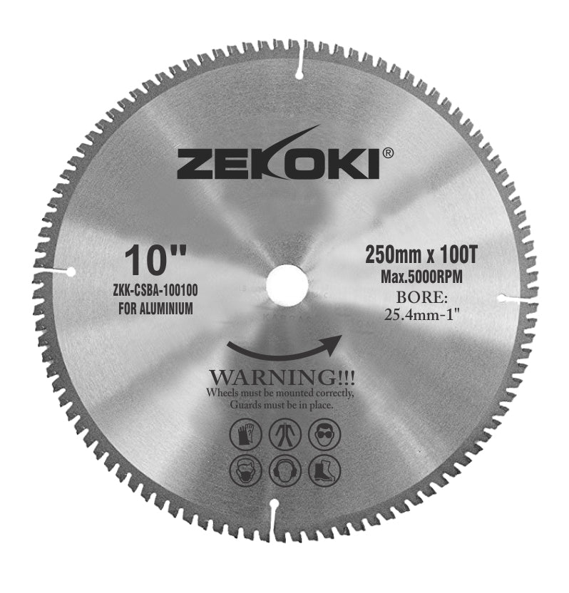 Zekoki, Zekoki Lame de scie circulaire pour aluminium