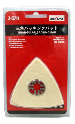 Zekoki, Zekoki Z-5711 Tampon de polissage triangulaire (pour outil oscillant)