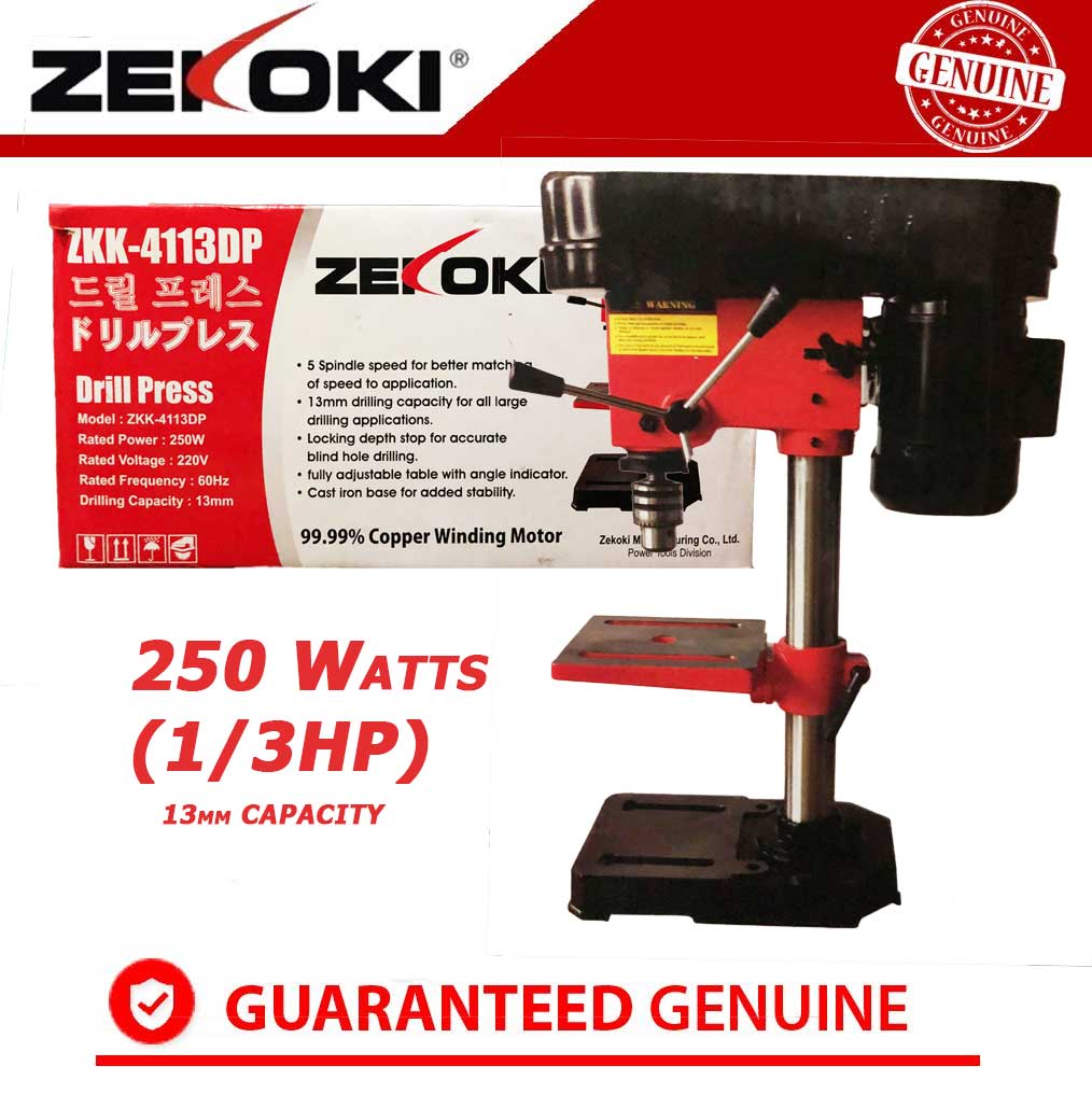 Zekoki, Zekoki ZKK-4113DP Perceuse d'établi 250W(1/3HP)