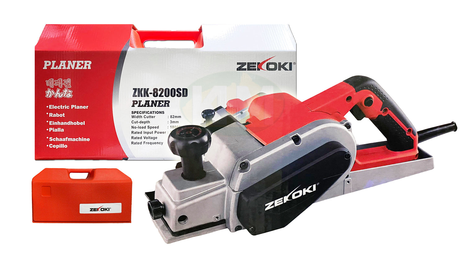 Zekoki, Zekoki ZKK-8200SD Raboteuse à bois avec étui